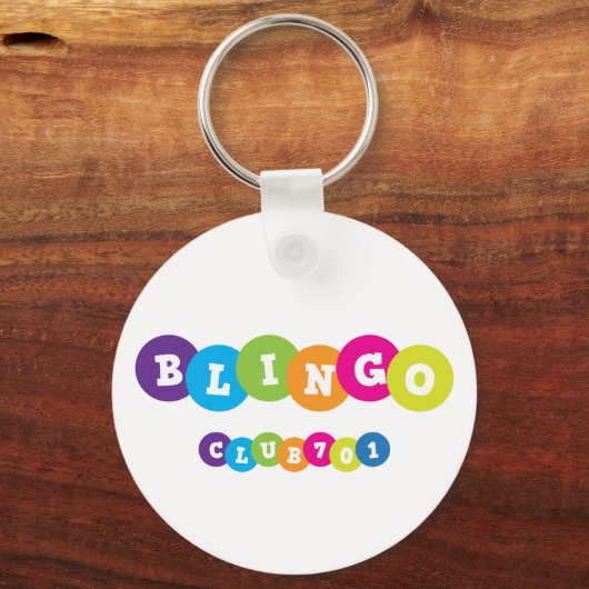 BLINGO BUTTON SLEUTELHANGER (Voorkant)