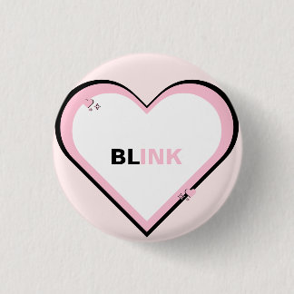 Blink Cute Kpop Teen esthetisch Ronde Button 3,2 Cm