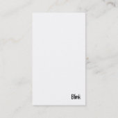 "Blink" Digitaal Abstract Visitekaartje (Achterkant)