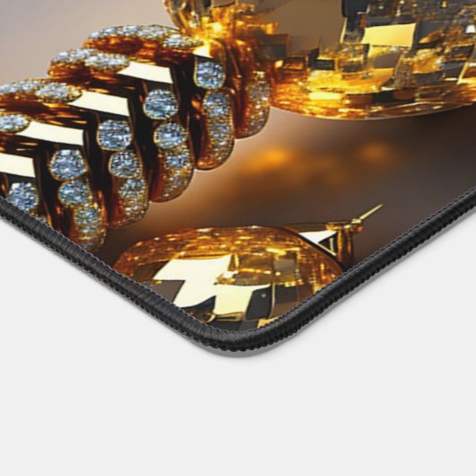 Blink! Mooie chaos-juwelen in goud Bureaumat (Hoek)