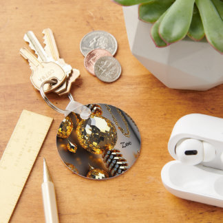 Blink! Mooie chaos-juwelen in goud Sleutelhanger