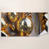 Blink! Mooie chaos-juwelen in goud Strandlaken (Voorkant)