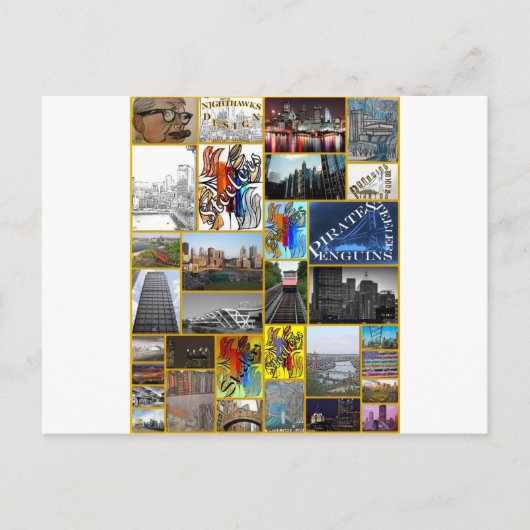 Blink Pittsburgh Briefkaart (Voorkant)