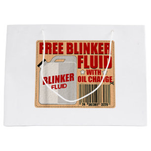 Blinker Fluid Idiot Gag cadeau shirt voor Mechanic Groot Cadeauzakje