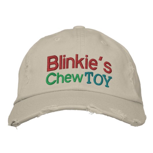 Blinkie's Chew Toy Casquette par SRF (Devant)