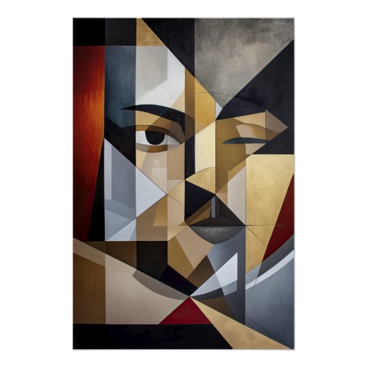 Blinking Abstraction Perfect Poster (Voorkant)