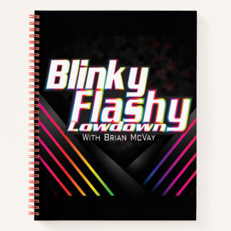 Blinky Flashy NOTEBOOK Notitieboek