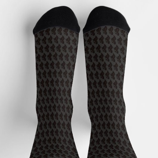 Blinky the Bat pattern Socks Sokken (Top)