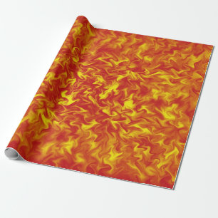 Blinten van brandweerpapier cadeaupapier