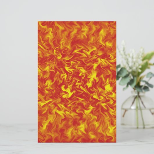 Blinten van vuurwerk briefpapier (Staand voorkant)