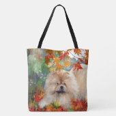 BLISES D'AUTOMNE CHOW fourre-tout ou sac de carros (Dos)