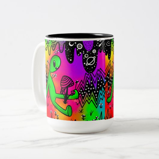Bliss Alien Mug (Devant gauche)
