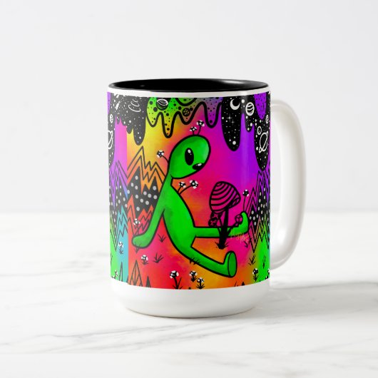 Bliss Alien Mug (Devant droit)