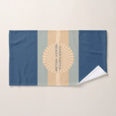 Bliss-Baies-Bleu Jaune Vert- (Serviette à main)