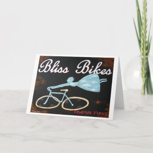 Bliss Bikes Notecard Kaart (Voorkant)