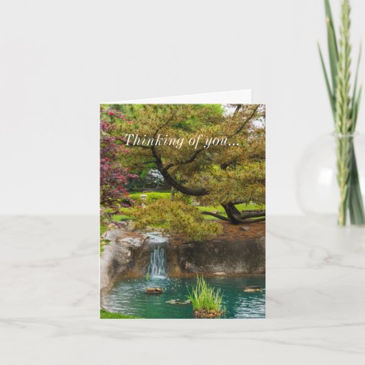 Bliss Botanique Penser À Votre Carte (Devant)