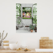 Bliss Botanique - Poster d'Art Jardin (Cuisine)