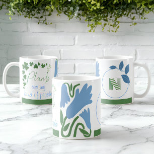 Bliss botaniques : Mug personnalisé pour les amour