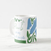 Bliss botaniques : Mug personnalisé pour les amour (Devant gauche)