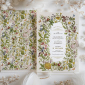 Bliss botaniques Sauvegarder le Faire-part de mari