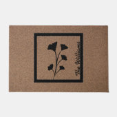Bliss botaniques : Tapis de portes de conception P (Devant)