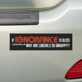 Bliss Bumpersticker (Op auto)