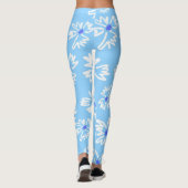 Bliss Floraux Attractifs Patternes Leggings (Dos)