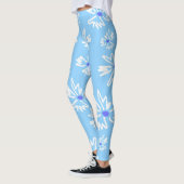 Bliss Floraux Attractifs Patternes Leggings (Gauche)