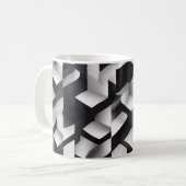 Bliss Géométrique - Mug Texturé 3D (Devant gauche)