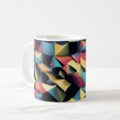 Bliss Géométrique - Mug Texturé 3D (Devant gauche)