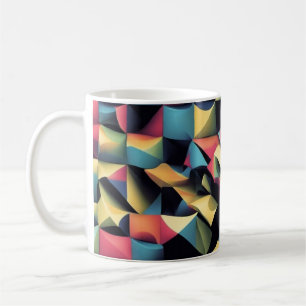 Bliss Géométrique - Mug Texturé 3D