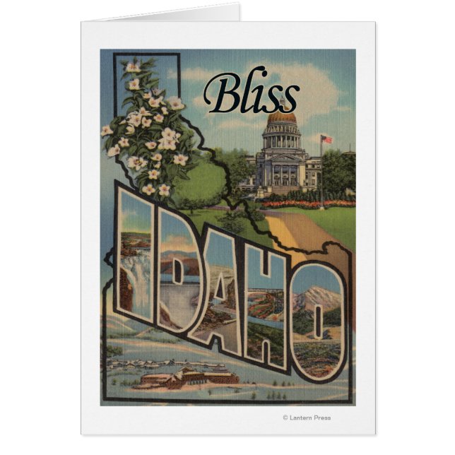 Bliss, IdahoLarge Letter ScenesBliss, ID (Voorkant)
