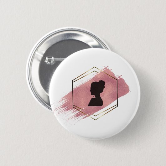 Bliss Lady Ronde Button 5,7 Cm (Voorkant /achterkant)