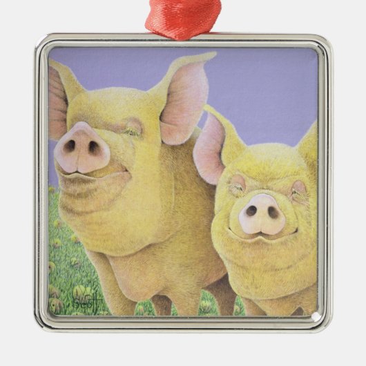 Bliss Metalen Ornament (Voorkant)