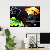 Bliss Pastel Poster (Thuiskantoor)