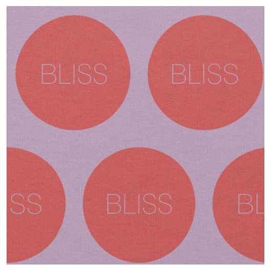 BLISS Polka Dot Pattern Stof (Close Up)