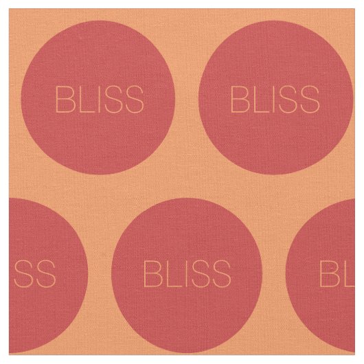 BLISS Polka Dot Pattern Stof (Close Up)