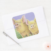 Bliss Vierkante Sticker (Envelop)