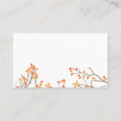 Blissé Branches Guest Table Cartes d'Escort (Dos)