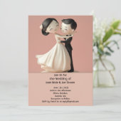 Blisser faire-part de mariage d'amour (Debout devant)