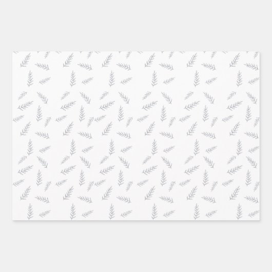 Blissful Blues Collection WRapping Papier (Devant)