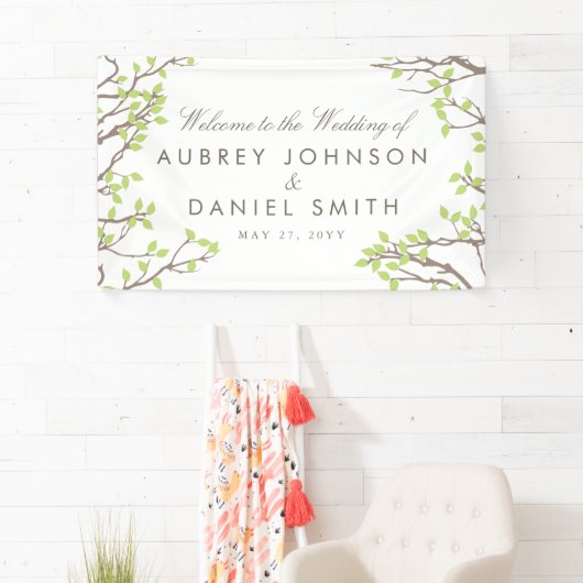 Blissful Branches Wedding Spandoek (Insitu)