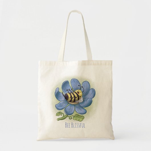 Blissful Canvas tas (Voorkant)