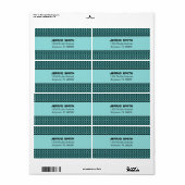 Blissful Chic-labels Etiket (Full Sheet)