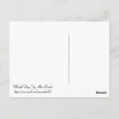 Blissful Days Briefkaart (Achterkant)
