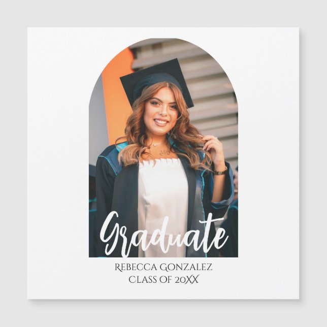 Blissful Graduation Invitation Card (Devant)