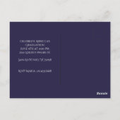 Blissful Graduation Invitation Card (Dos)