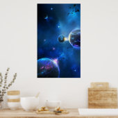 Blissful Space Poster (Keuken)