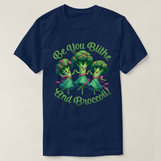 Blithe en Broccoli T-shirt (Design voorkant)