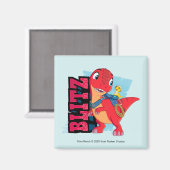 Blitz | Dino Ranch Magneet (Voorkant / Achterkant)